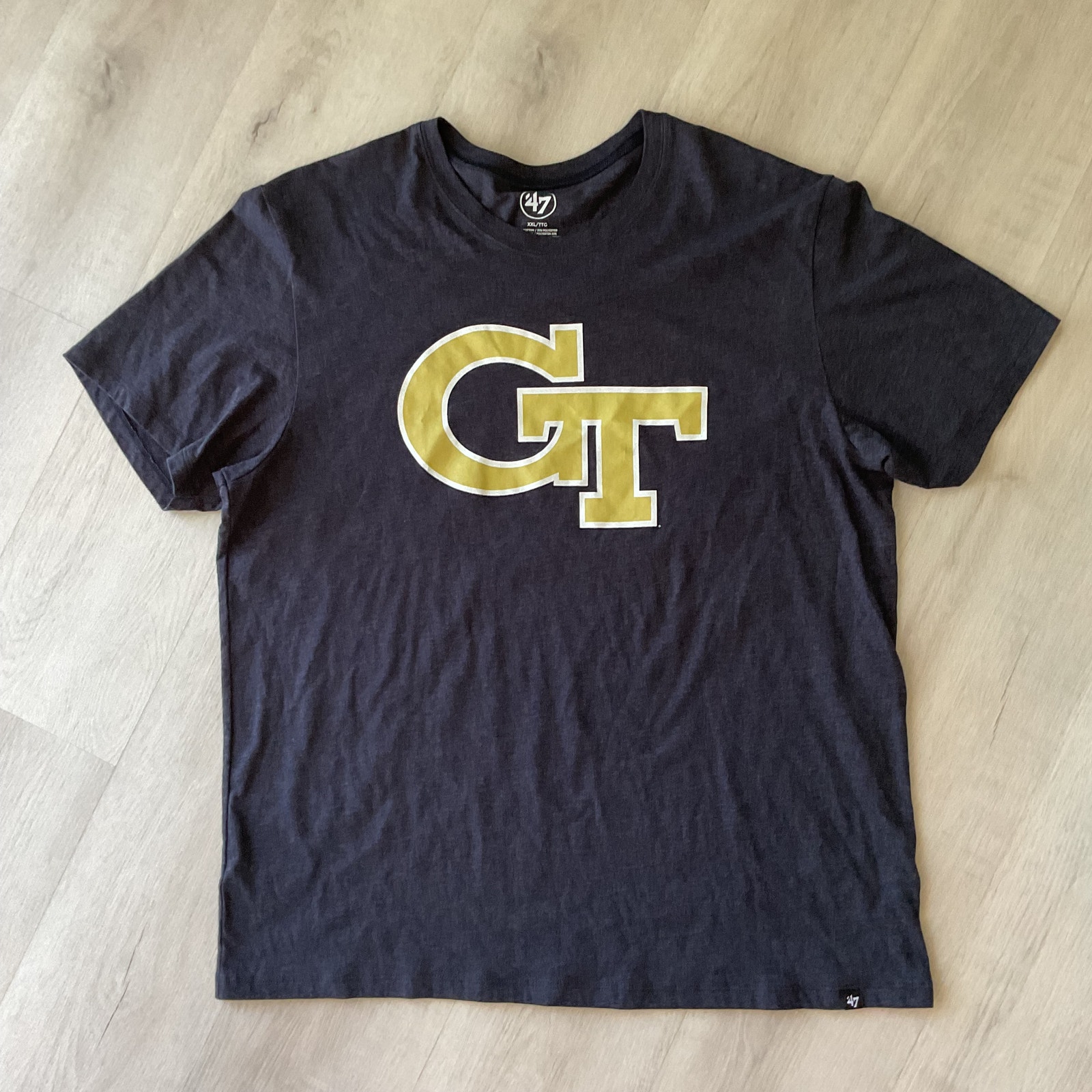 47 Brand Georgia Tech Yellow Jackets Tee Xxl